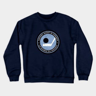 Retro Hockey Night in Canada - Rough Crewneck Sweatshirt